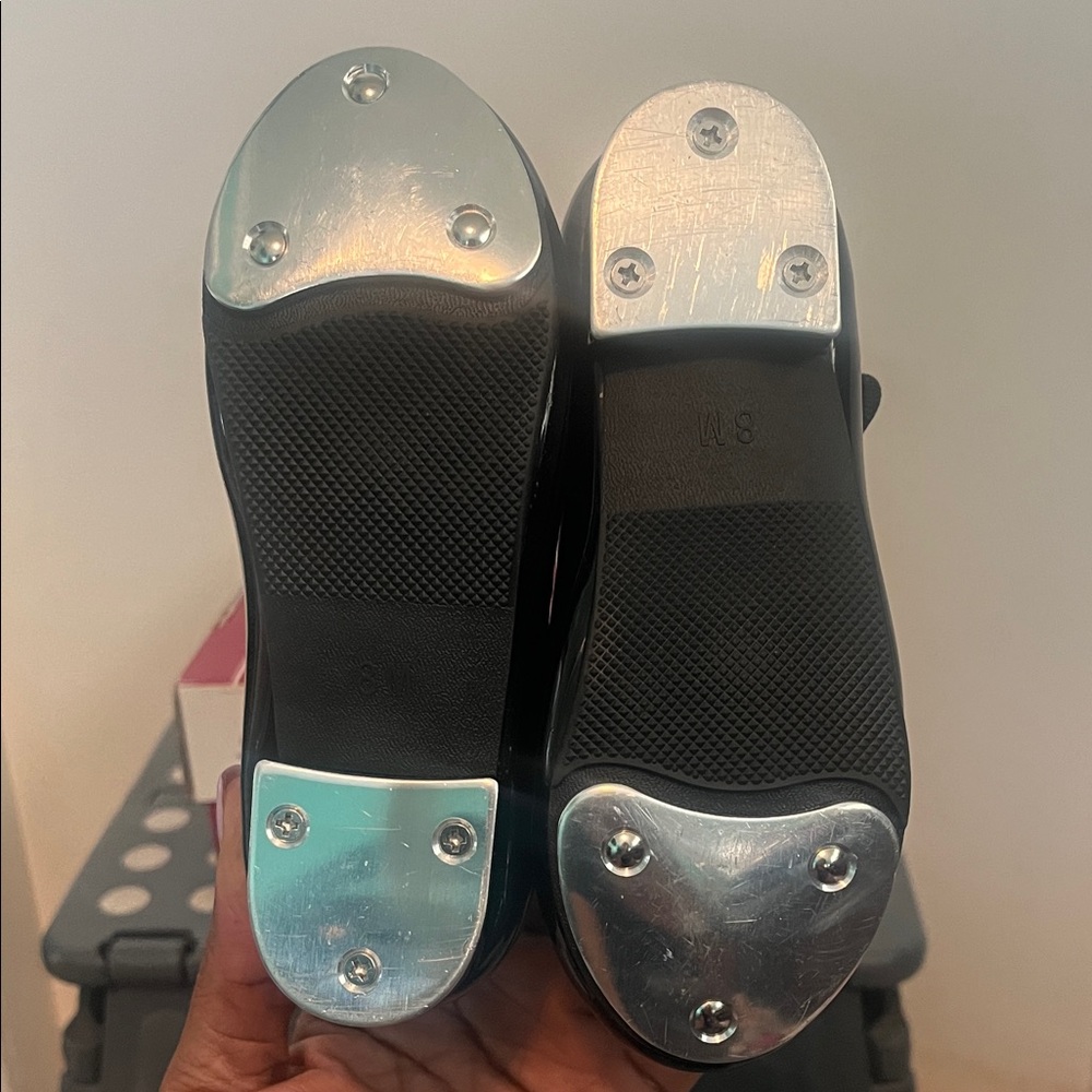 Black Tap Dance Shoes for Kids